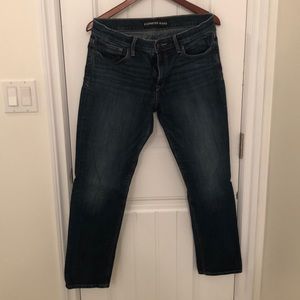 Express cropped skinny jeans